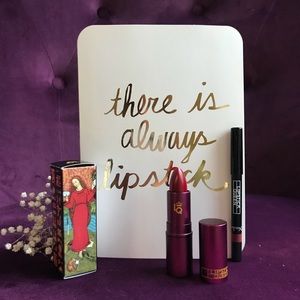 ONLY TODAY-$13 Lipstick Queen,liner,Framable Quote
